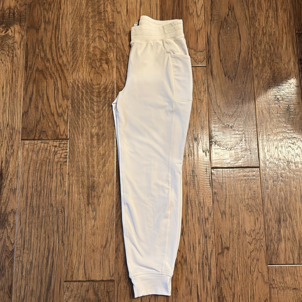 Fabletics Cream Joggers - Picture 2 of 5